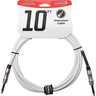 Livewire Braided Instrument Cable With Ergonomic Connectors
