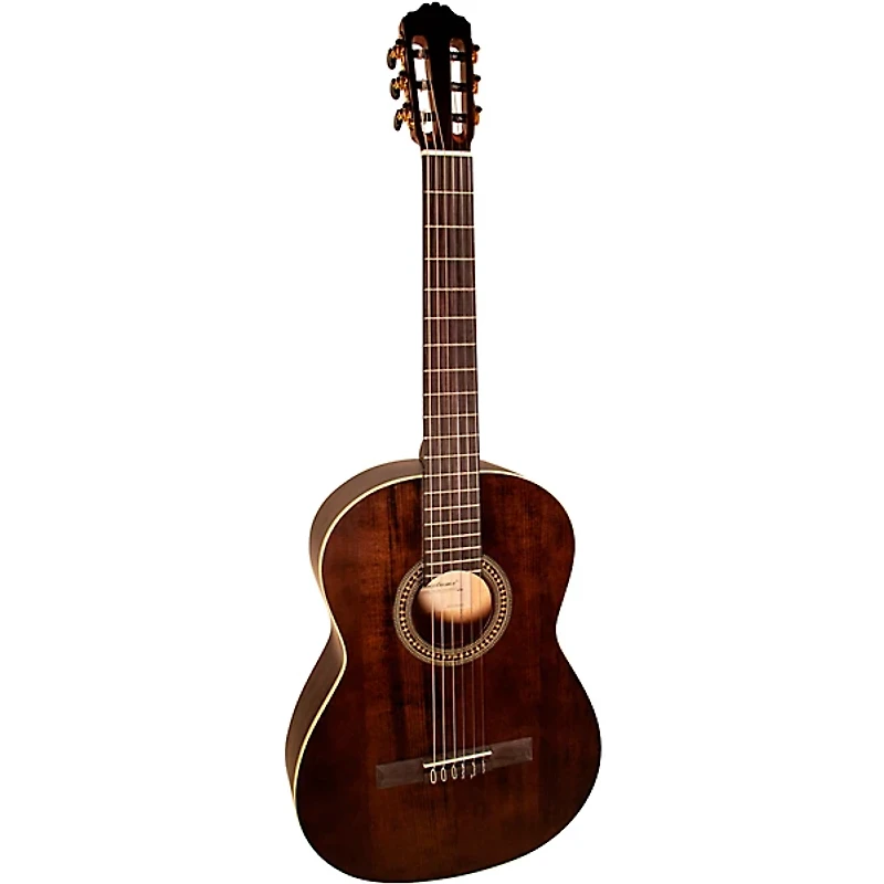 Merida PC420-BK Nylon-String Classical Acoustic Guitar Black Stain