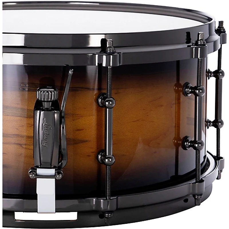 Ludwig Exotic Select Snare Drum With Black Nickel Hardware -