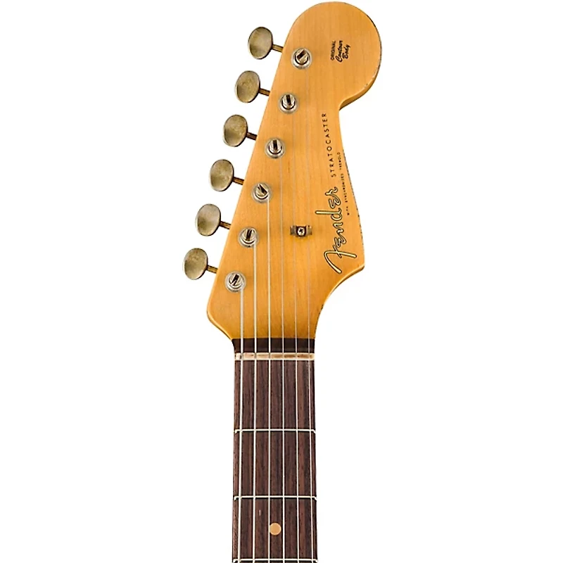 Fender Custom Shop 62 Stratocaster Relic Electric Guitar Aged Seminole Red