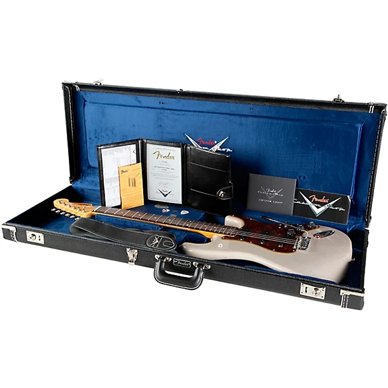 Fender Custom Shop Limited-Edition Roasted Stratocaster Journeyman Relic with DLX Closet Classic Electric Guitar