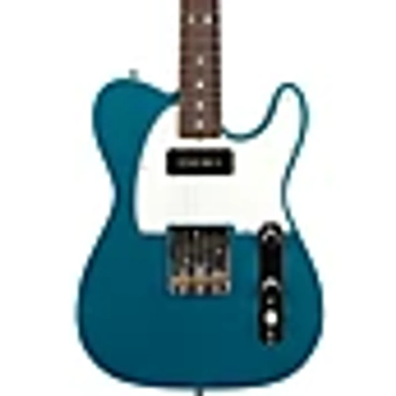 Fender Custom Shop Limited-Edition Double Custom Esquire DLX Closet Classic Electric Guitar Aged Ocean Turquoise
