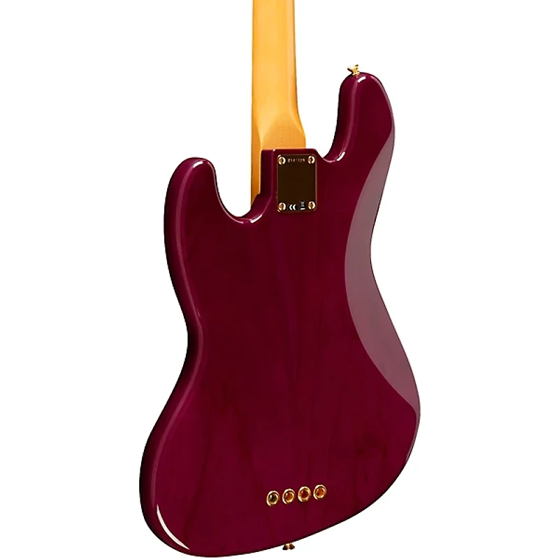Fender Custom Shop American Custom Jazz Bass NOS Maple Fingerboard - Purple Transparent