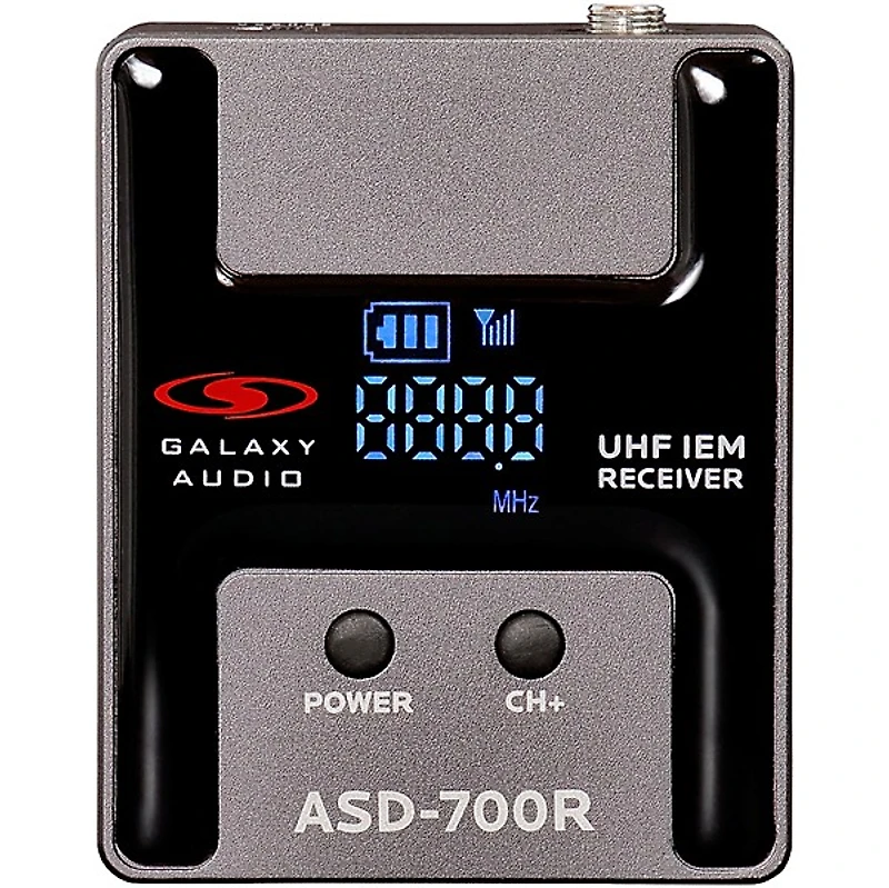 Galaxy Audio ASD-700-2 Digital 15 Channel UHF Plug & Play Wireless In-Ear Monitor Twin Pack System with EB5 Earbuds
