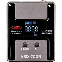 Galaxy Audio ASD-700-2 Digital 15 Channel UHF Plug & Play Wireless In-Ear Monitor Twin Pack System with EB5 Earbuds