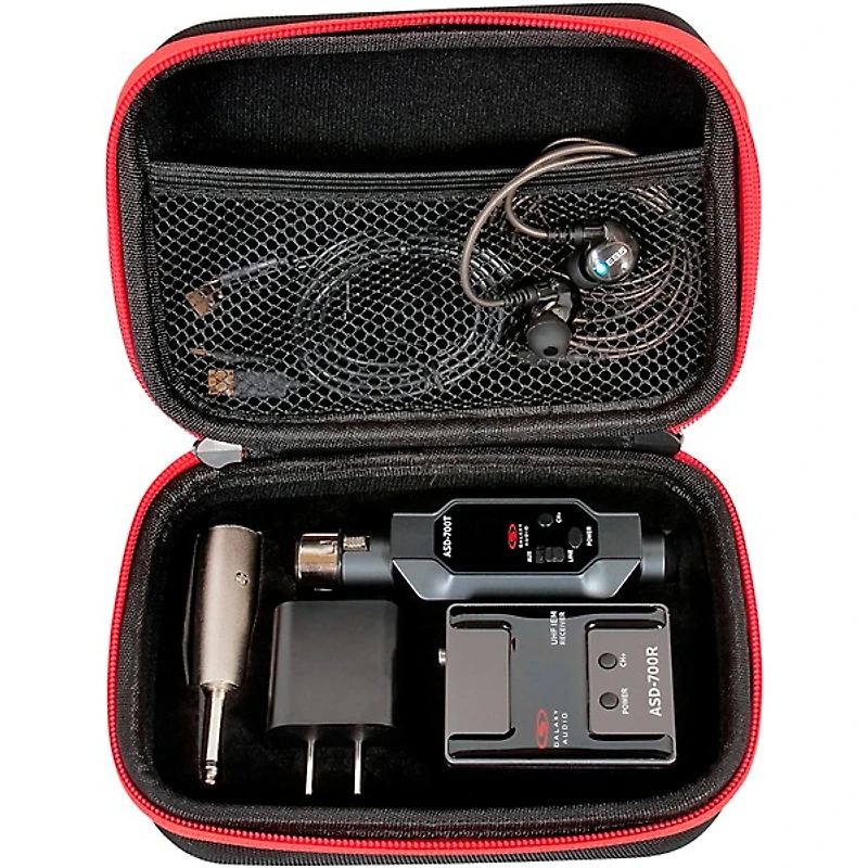 Galaxy Audio ASD-700-2 Digital 15 Channel UHF Plug & Play Wireless In-Ear Monitor Twin Pack System with EB5 Earbuds