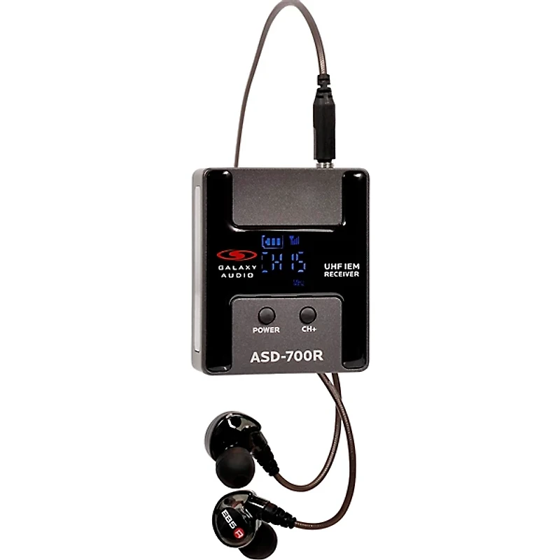 Galaxy Audio ASD-700R Digital UHF IEM Receiver