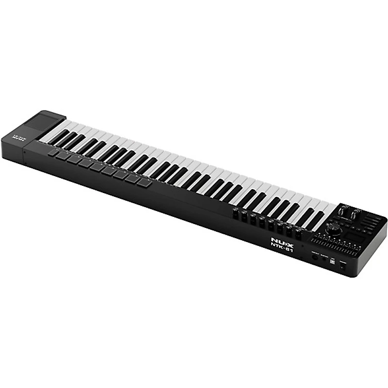 NUX NTK-61 MIDI Keyboard Controller Black