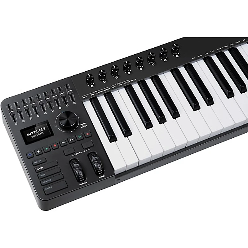 NUX NTK-61 MIDI Keyboard Controller Black
