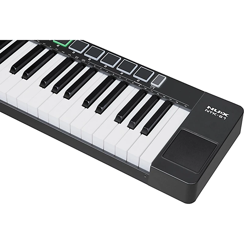 NUX NTK-61 MIDI Keyboard Controller Black