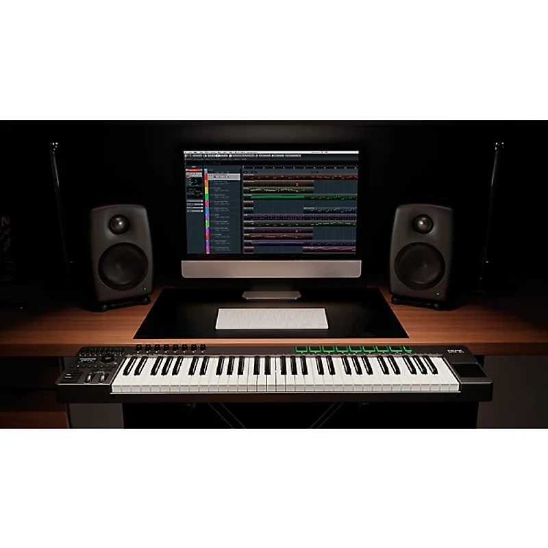 NUX NTK-61 MIDI Keyboard Controller Black