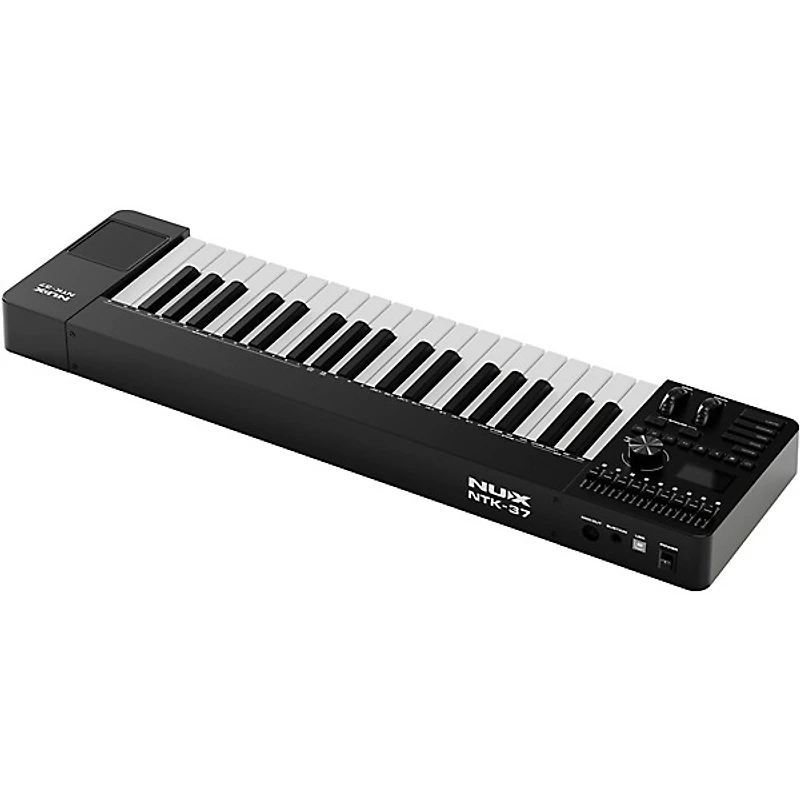 NUX NTK-37 MIDI Keyboard Controller Black