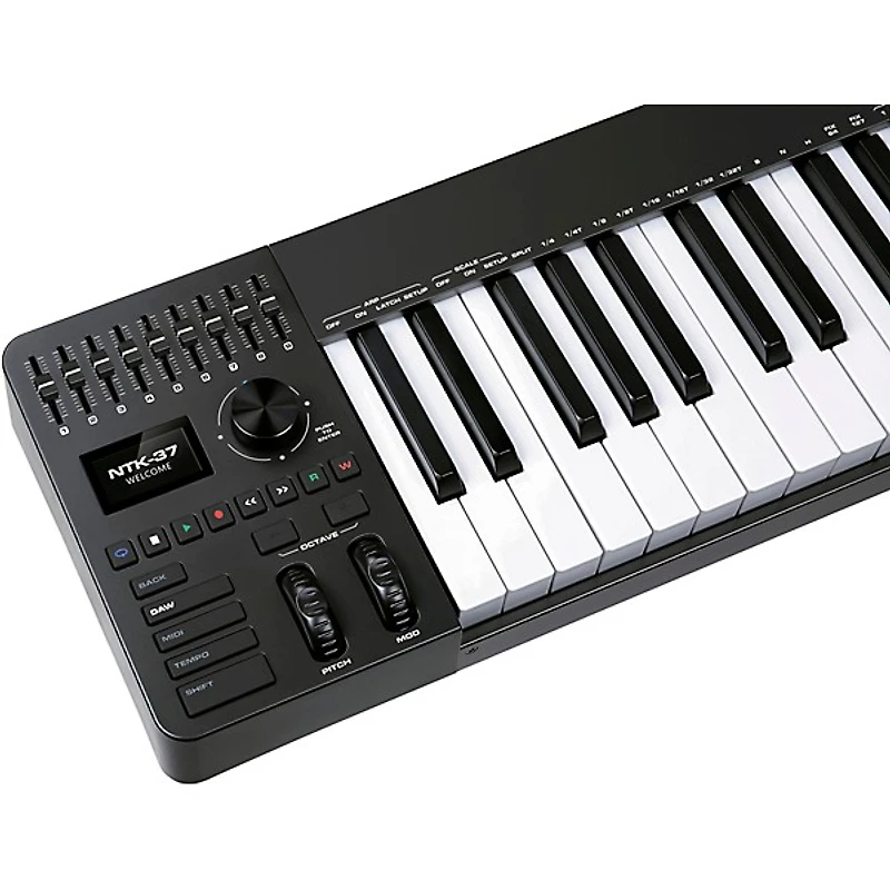 NUX NTK-37 MIDI Keyboard Controller Black