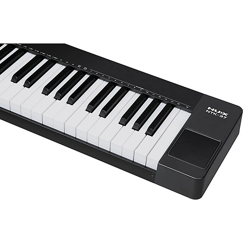 NUX NTK-37 MIDI Keyboard Controller Black