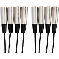 Hosa SH-8X0-50' Little Bro' Sub Snake 50 ft. Black