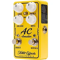 Xotic AC Booster V2 Effects Pedal Yellow