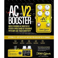 Xotic AC Booster V2 Effects Pedal Yellow