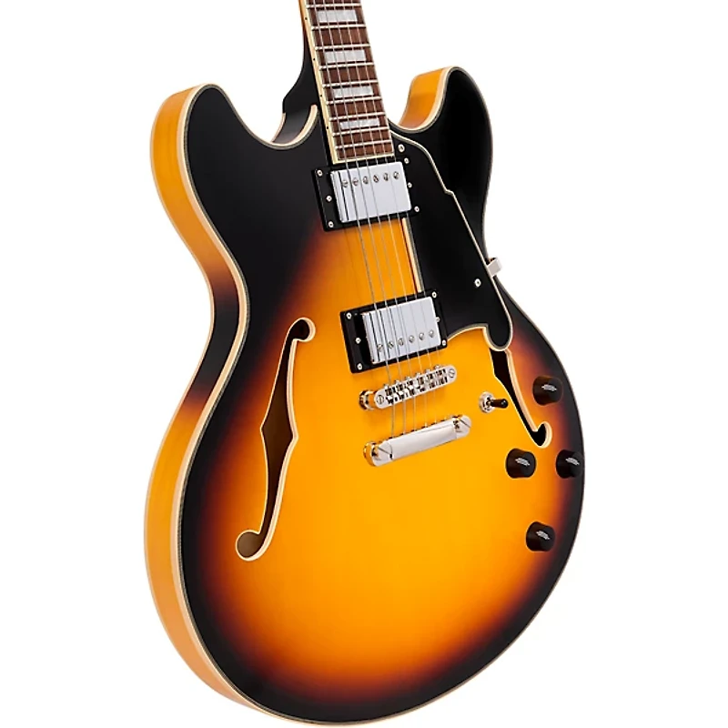 D'Angelico Premier DC Limited-Edition Semi-Hollow Electric Guitar