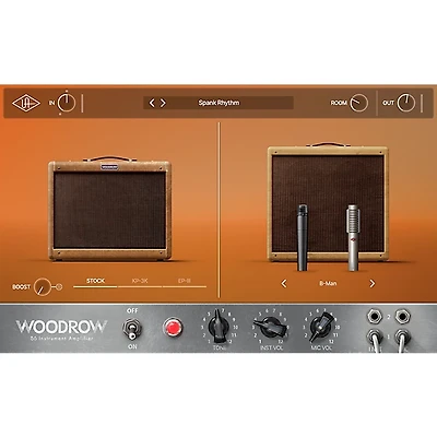Universal Audio UAD Woodrow '55 Instrument Amp Plug-in (Software Download)