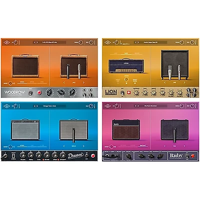 Universal Audio UAD Guitar Amp Plug-in Bundle V2 (Software Download)