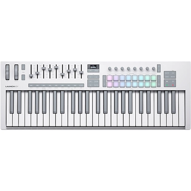 Novation Launchkey 49 MK4 Keyboard Controller White