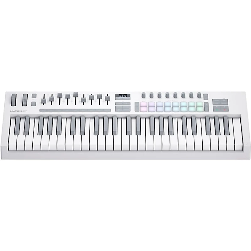 Novation Launchkey 49 MK4 Keyboard Controller White