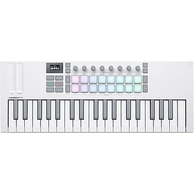 Novation Launchkey Mini 37 MK4 Keyboard Controller White