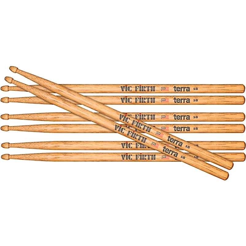 Vic Firth American Classic 5AT Terra Series - Buy 3. Get 1 Free