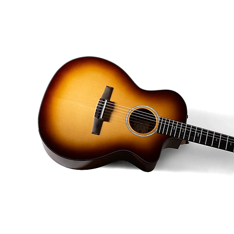Taylor 214ce-N Plus Sunset Blvd Nylon-String Grand Auditorium Acoustic-Electric Guitar Sunset Edgeburst
