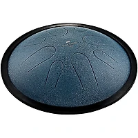 MEINL Sonic Energy Compact Steel Tongue Drum - C Minor, 10 in. Navy Blue