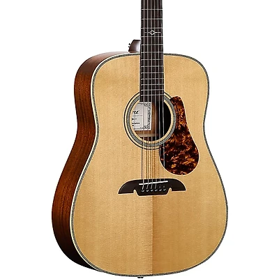 Alvarez MD610 Herringbone Dreadnought Acoustic Guitar Natural