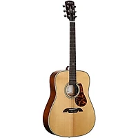 Alvarez MD610 Herringbone Dreadnought Acoustic Guitar Natural