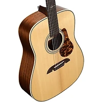 Alvarez MD610 Herringbone Dreadnought Acoustic Guitar Natural