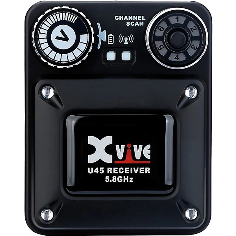 Xvive U45R Wireless In-Ear Monitor Receiver, 5.8GHz -