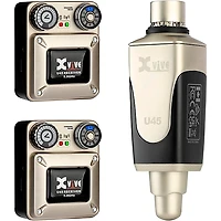 Xvive U45 In-Ear Wireless Monitor System With Transmitter and Receivers (5.8 GHz) Gold