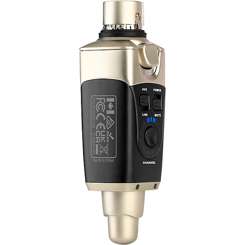 Xvive U45 In-Ear Wireless Monitor System With Transmitter and Receivers (5.8 GHz) Gold