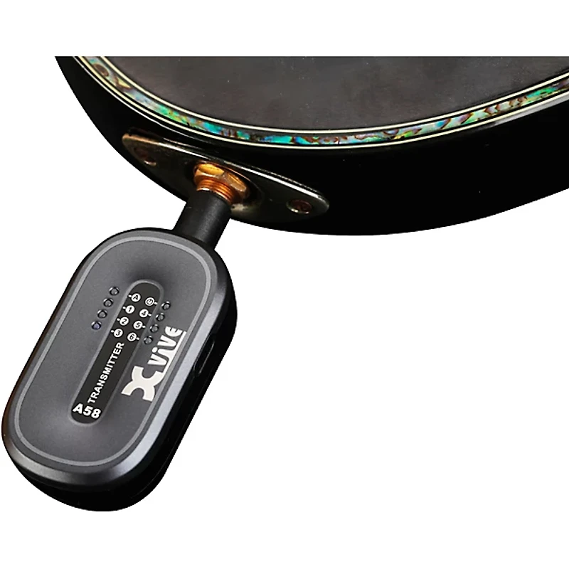 Xvive A58 Wireless Guitar System Transmitter Only (5.8GHz) Black
