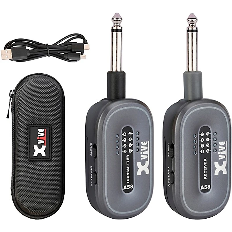 Xvive A58 Wireless Guitar System Transmitter Only (5.8GHz) Black