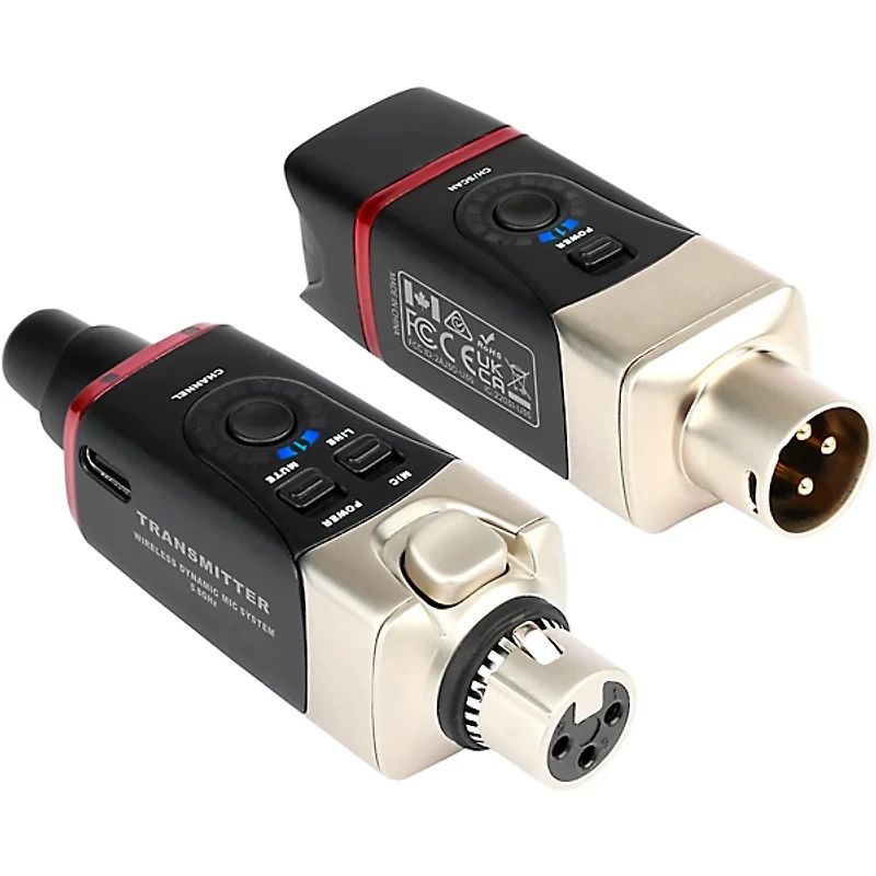 Xvive U35 Dynamic Microphone Wireless System, 5.8GHz - Gold