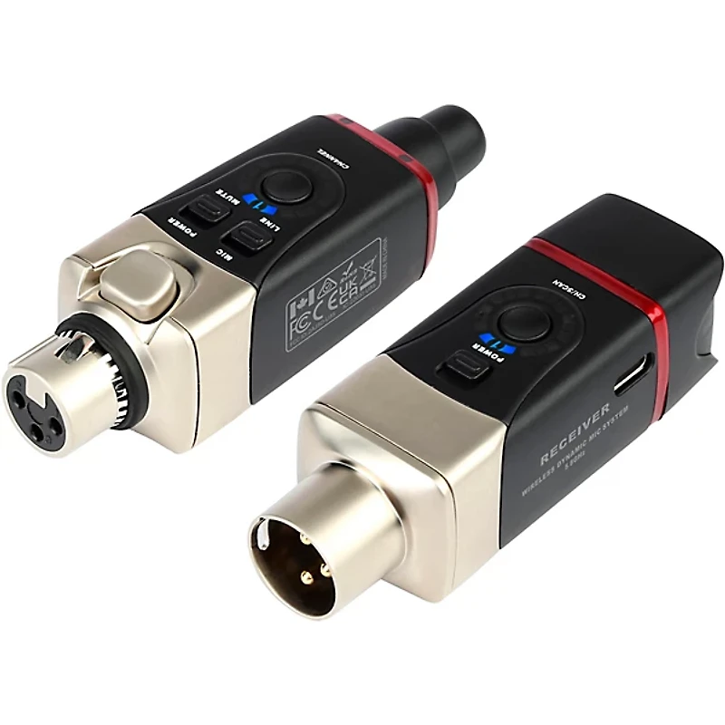 Xvive U35 Dynamic Microphone Wireless System, 5.8GHz - Gold