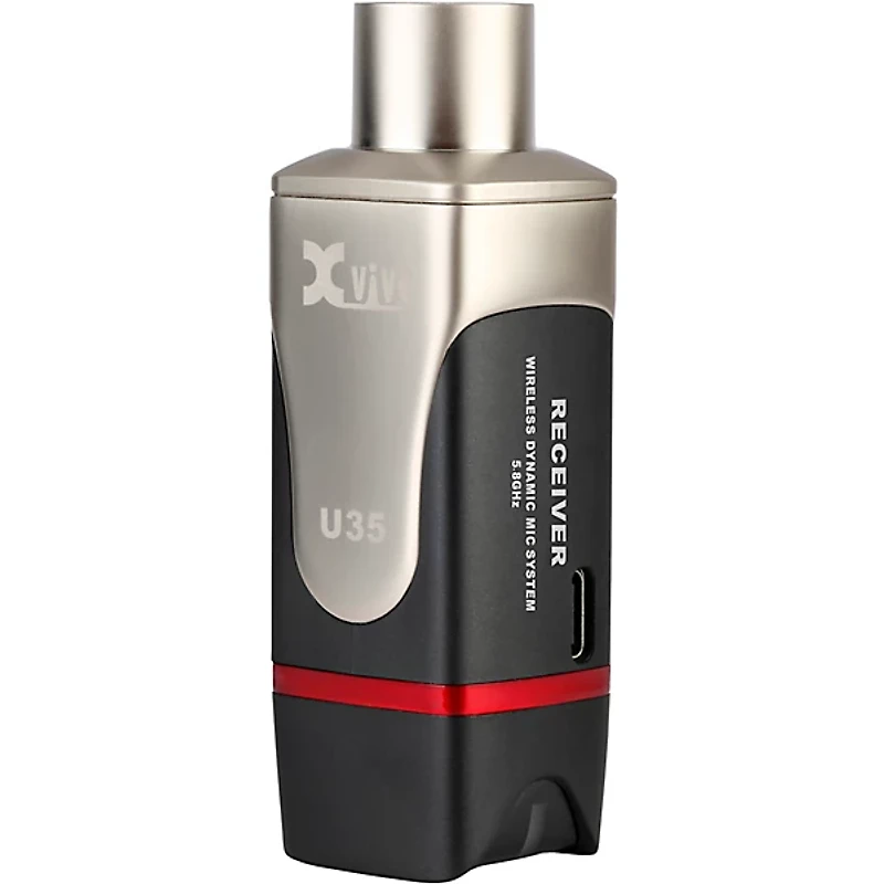 Xvive U35 Dynamic Microphone Wireless System, 5.8GHz - Gold