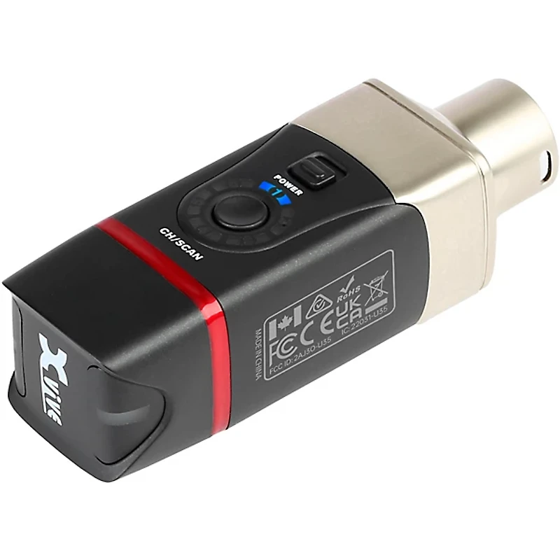 Xvive U35 Dynamic Microphone Wireless System, 5.8GHz - Gold