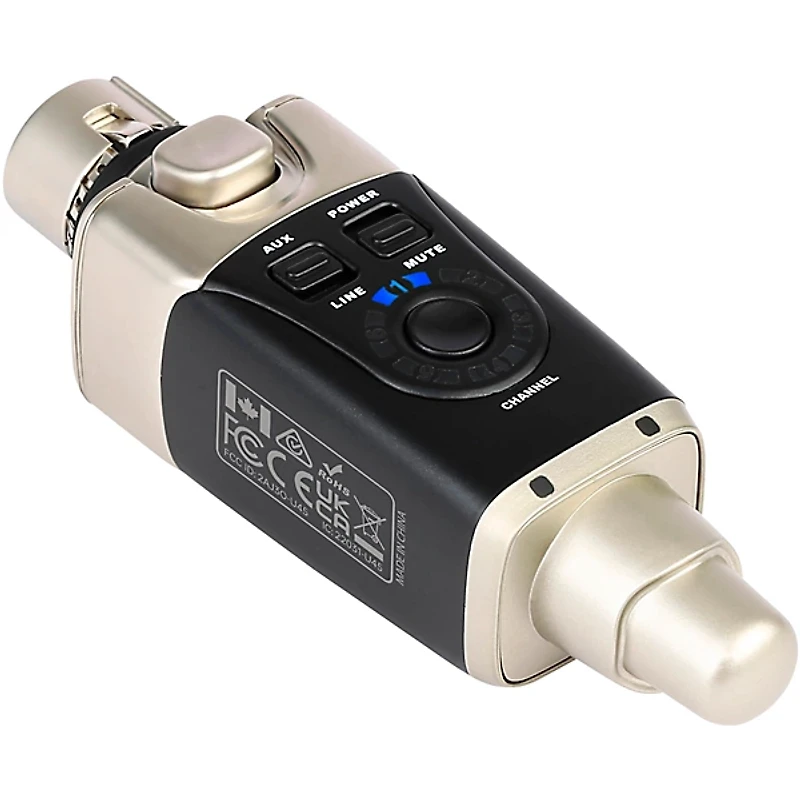 Xvive U45 In Ear Wireless System and T9 In Ear Monitors (5.8GHz) Gold