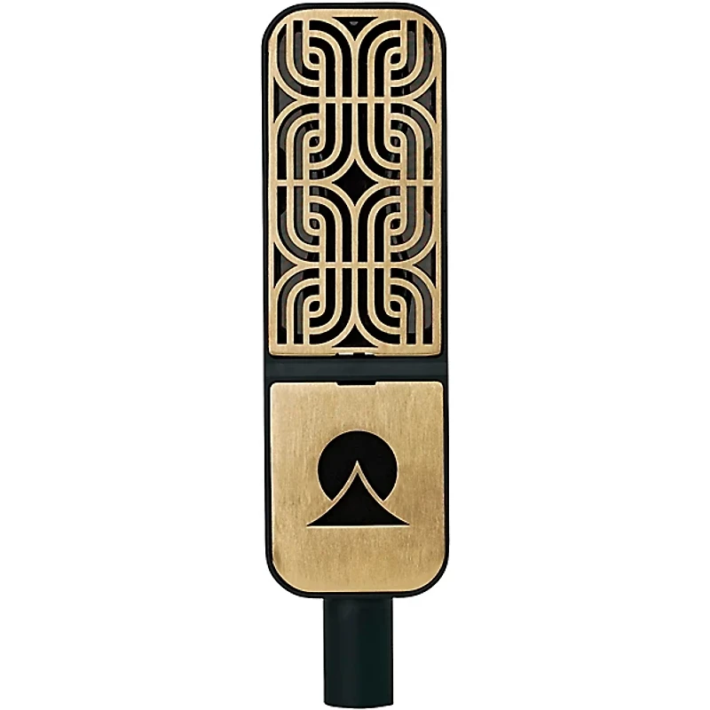 Ohma World Motif Ribbon Microphone Brass and Black Special Edition