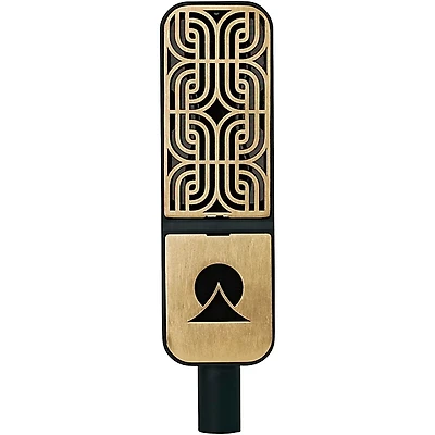 Ohma World Motif Ribbon Microphone Brass and Black Special Edition