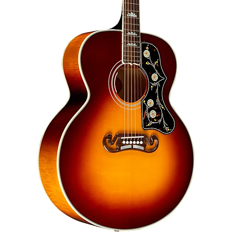 Gibson Dealer Select SJ-200 Standard 5A Flamed Maple Acoustic-Electric Guitar - Autumn Burst