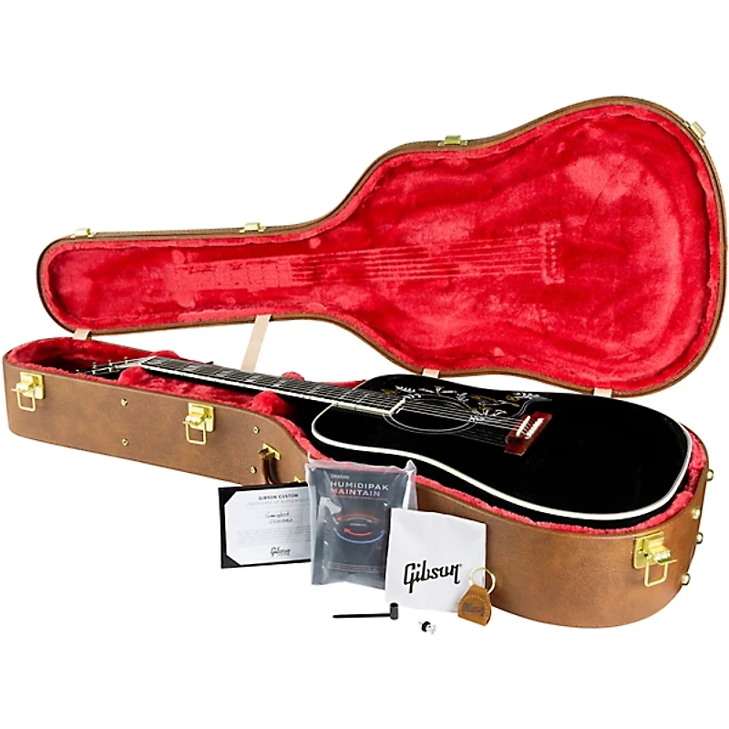 Gibson Dealer Select Hummingbird Original Acoustic-Electric Guitar - Ebony