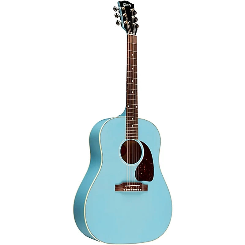 Gibson Dealer Select J-45 Standard Bearclaw Acoustic-Electric Guitar - Sky Blue