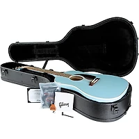 Gibson Dealer Select J-45 Standard Bearclaw Acoustic-Electric Guitar - Sky Blue