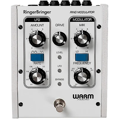 Warm Audio RingerBringer Ring Modulator Effects Pedal Limited Edition White